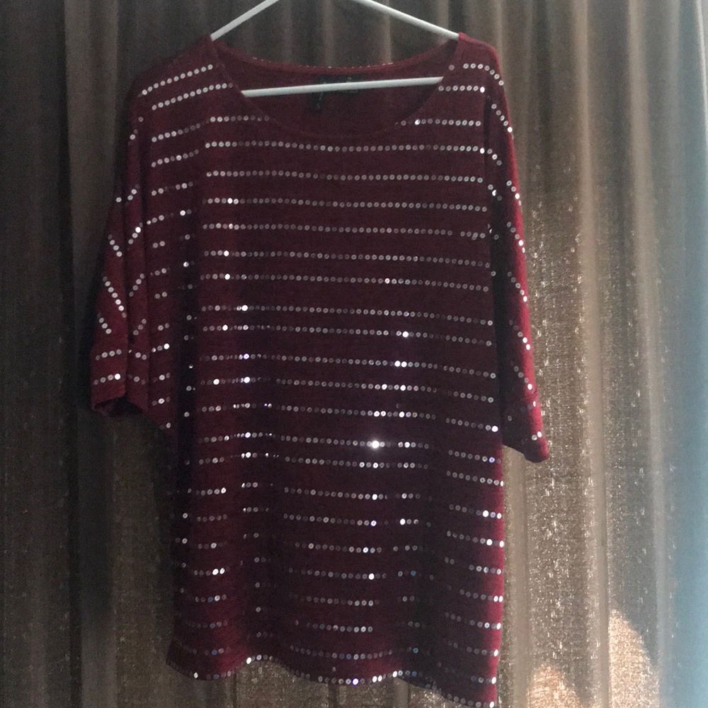 Super comfy material in red with sequence